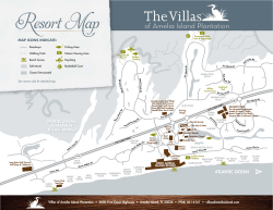 Resort Map - Villas of Amelia Island Plantation