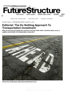 Editorial: The Do Nothing Approach To Transportation Investment