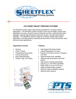cut-sheet inkjet printing systems