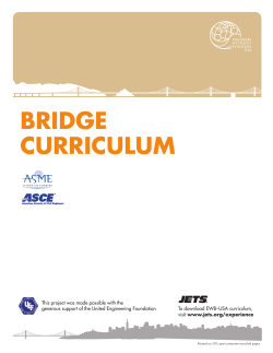 Bridge CurriCulum
