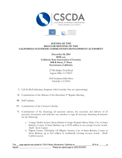 Staff Reports and Meeting Minutes