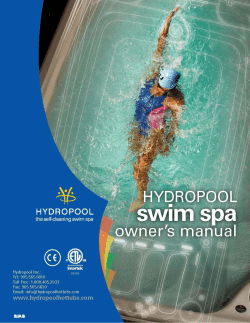 2012 swim spa owners manual (english) 010312
