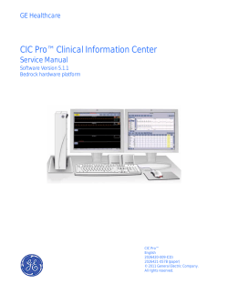 CIC Pro&trade; Clinical Information Center