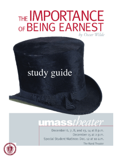 study guide - UMass Amherst