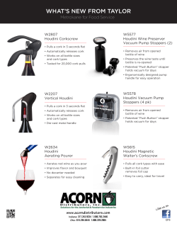 Metrokane for Food Service