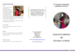 PDF - St Mary`s Priory Abergavenny