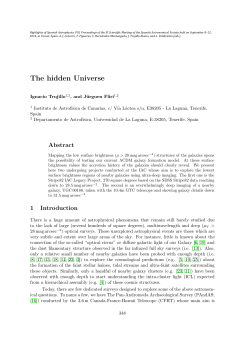 The hidden Universe