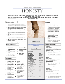 honesty - Collier County Public Schools