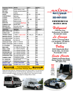 Galpin Studio Rentals