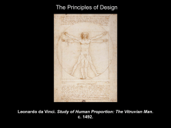 The Principles of Design