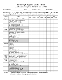 Foxborough Regional Charter School