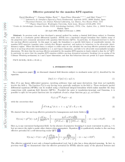 Effective potential for the massless KPZ equation