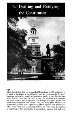 4. Drafting and Ratifying the Constitution