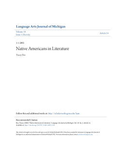 Native Americans in Literature