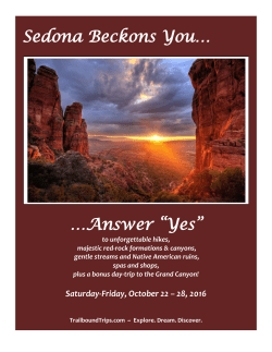Sedona Beckons You&hellip;