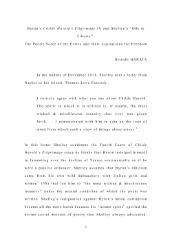 Hiroshi Harata - International Association of Byron Societies