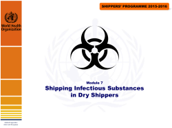 Module 7: Shipping in dry shippers pdf, 878kb