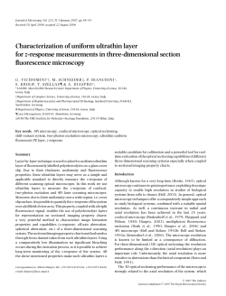 Characterization of uniform ultrathin layer for z