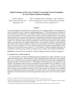 Initial Evaluation of Pure and &ldquo;Latinized&rdquo; Centroidal