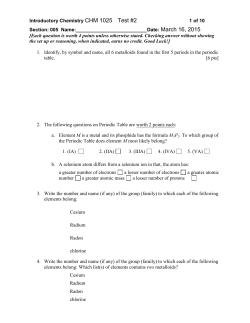 Date: March 16, 2015