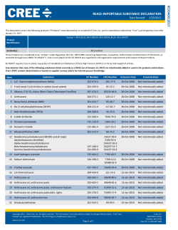 R E20 40 012 01 7 REACh REPORTABLE SUBSTANCE