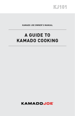 a guide to kamado cooking