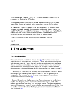Chapter 1, The Watermen