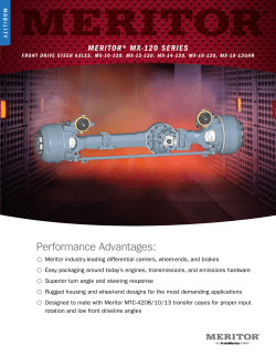 Mx-120 Series Brochure