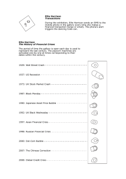 1929: Wall Street Crash 1937: US Recession 1973