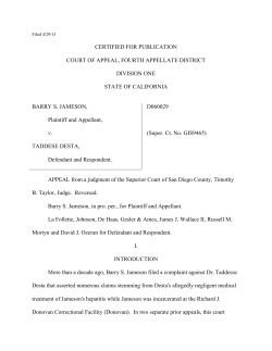JAMESON v. DESTA | FindLaw