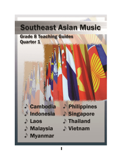 Grade 8 Teaching Guide in MUSIC Q1