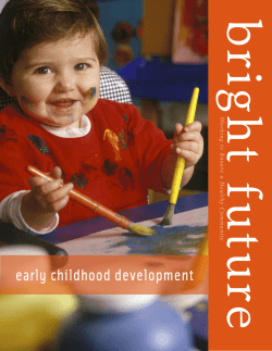 early childhood development