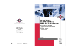 HEDGE FUND DIVERSIFICATION: HOW MUCH IS