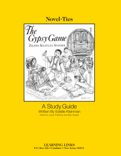 Novel&bull;Ties A Study Guide - BMI Educational Services