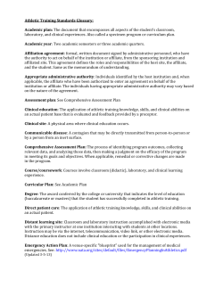 AT Standards Glossary