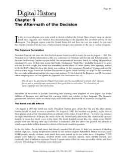 Chapter 8 The Aftermath of the Decision