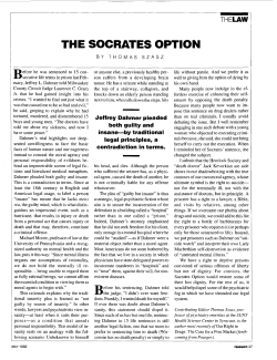 THE SOCRATES OPTION - Szasz.com