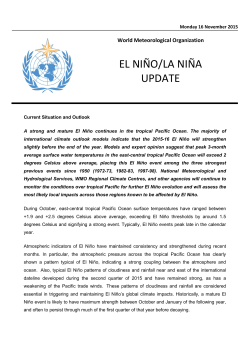 el ni&ntilde;o/la ni&ntilde;a update