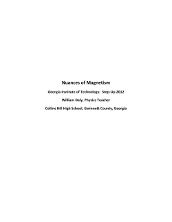 Nuances of Magnetism
