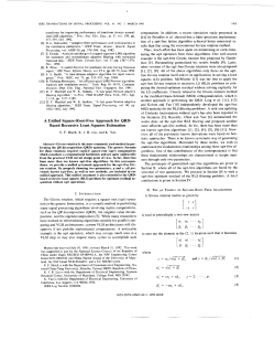 A unified square-root-free approach for QRD