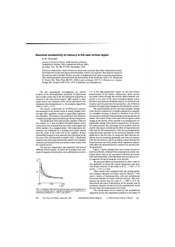 Electrical conductivity of mercury in the near-critical region