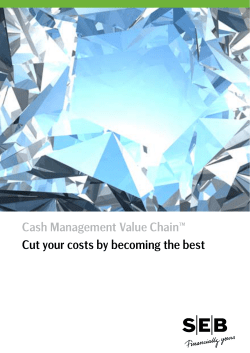 Cash Management Value Chain