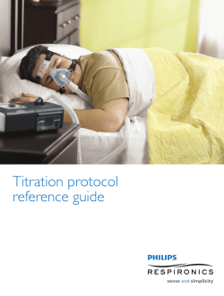 Titration protocol reference guide