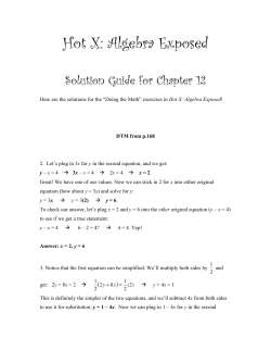 Ch. 12 Solutions - DanicaMcKellar.com