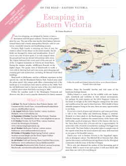 escaping in eastern Victoria
