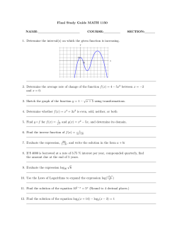 This is the study guide created for the Final Exam