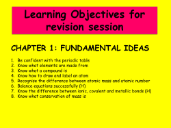 BC Revision Guide 1