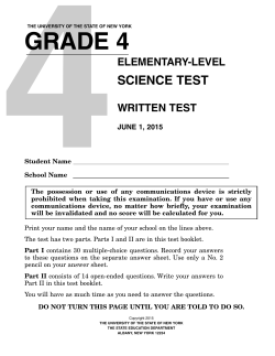 grade 4 - Regents