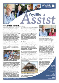 The Wycliffe Assist - Wycliffe Australia