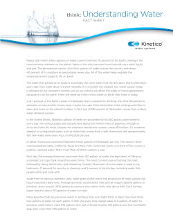 Understanding Water PDF - Kinetico Water Systems